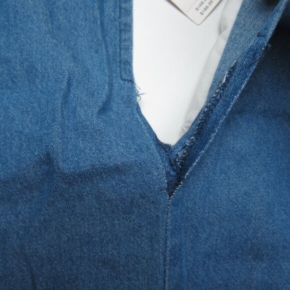 NWT Anthropologie Porridge Short-Sleeve Collared Slim Midi Dress XXS Small Flaw - Picture 14 of 14